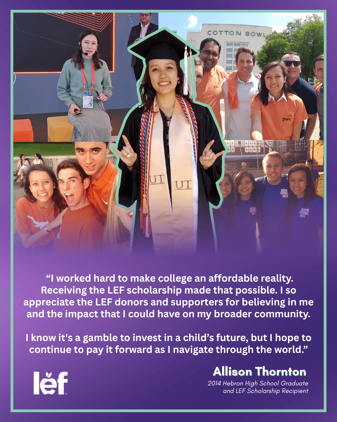 From UT Austin to Consulting and Product Development: Where Allison Thornton Is Now