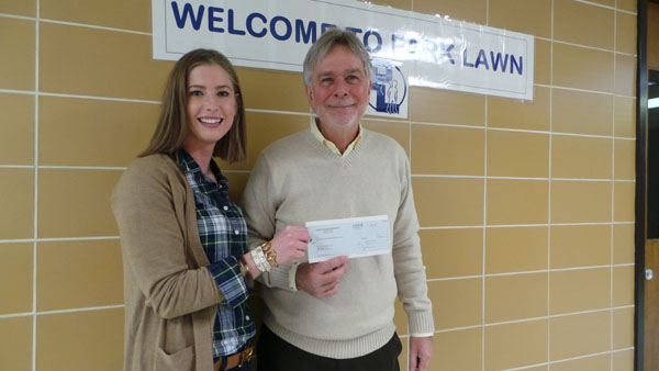Park Lawn Awarded $2,500 Grant from the Community Giving Fund