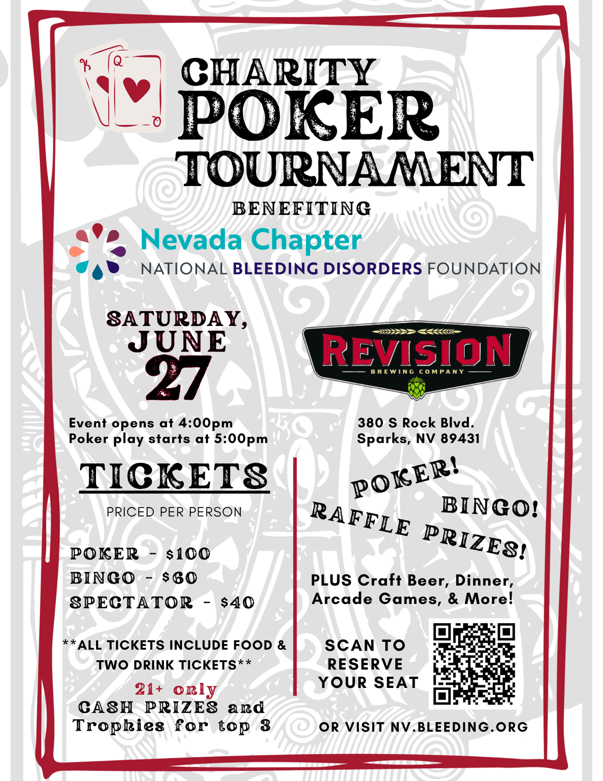 Reno Charity Poker Tournament : Event Calendar : Get Involved ...