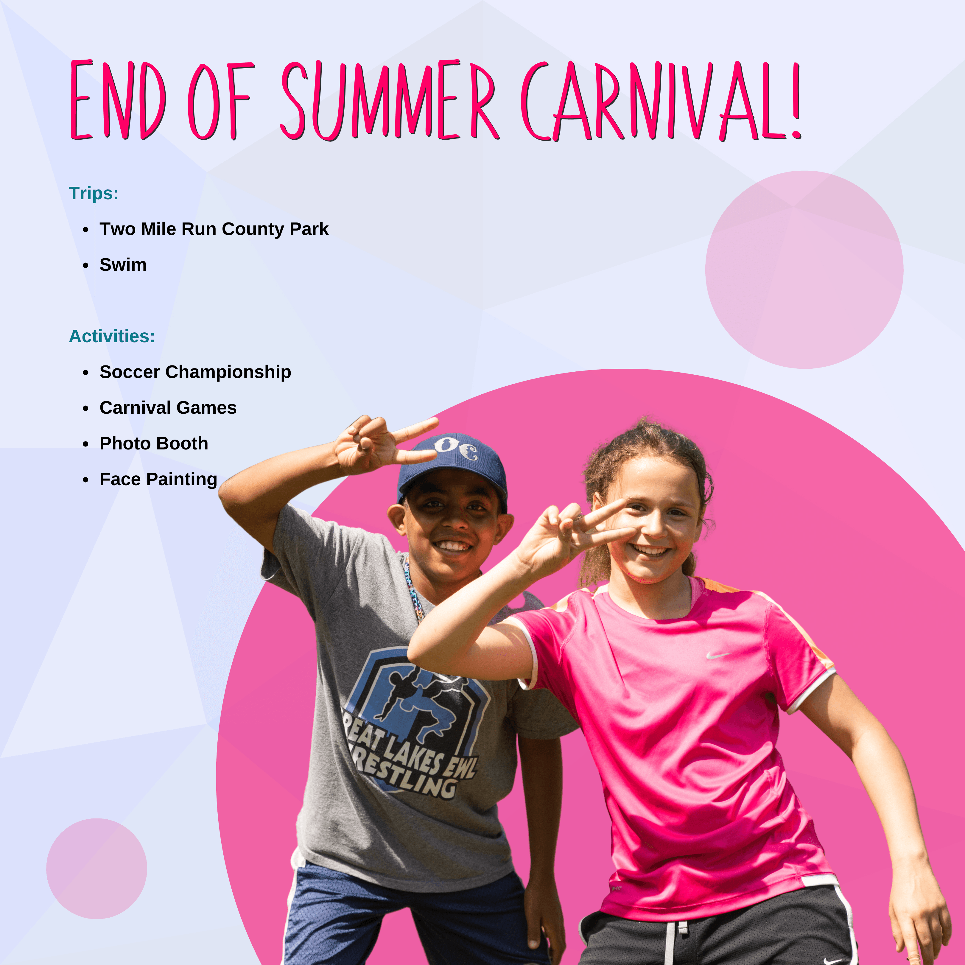 End of Summer Carnival!