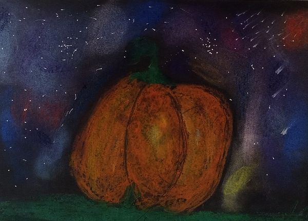 "Galaxy Pumpkin" by Alex Nichols