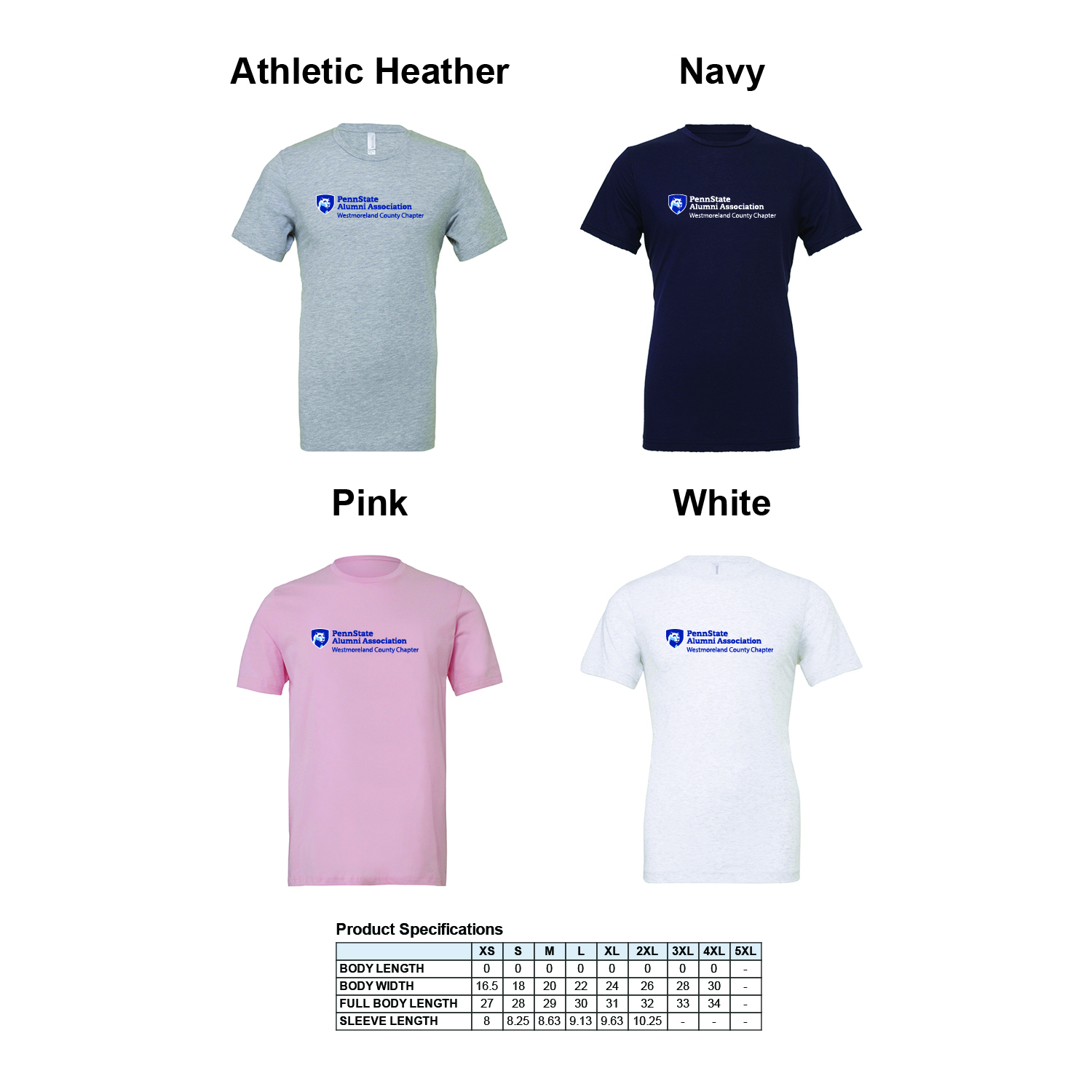 Bella + Canvas Unisex Jersey T-Shirt