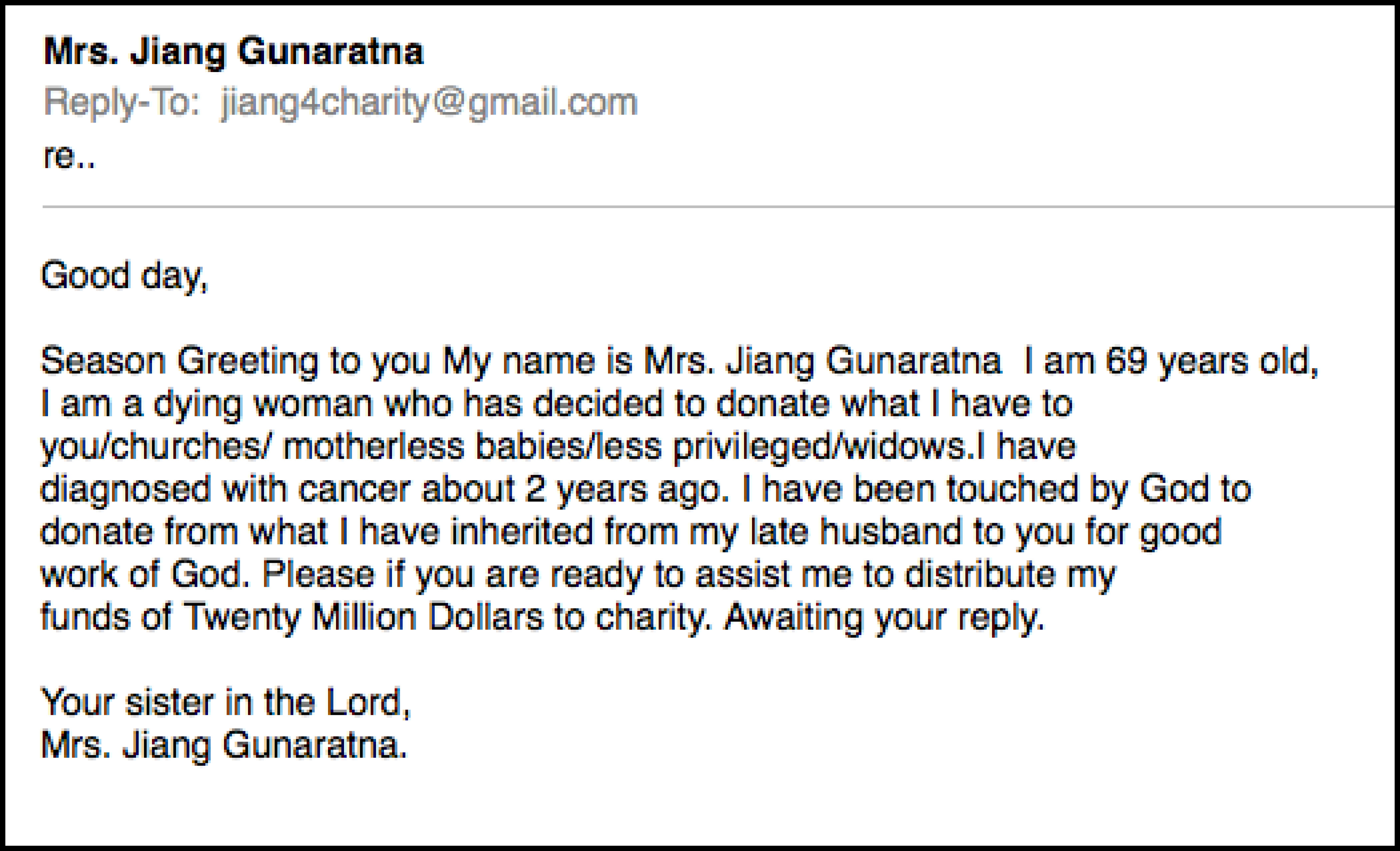nigerian prince emails phish