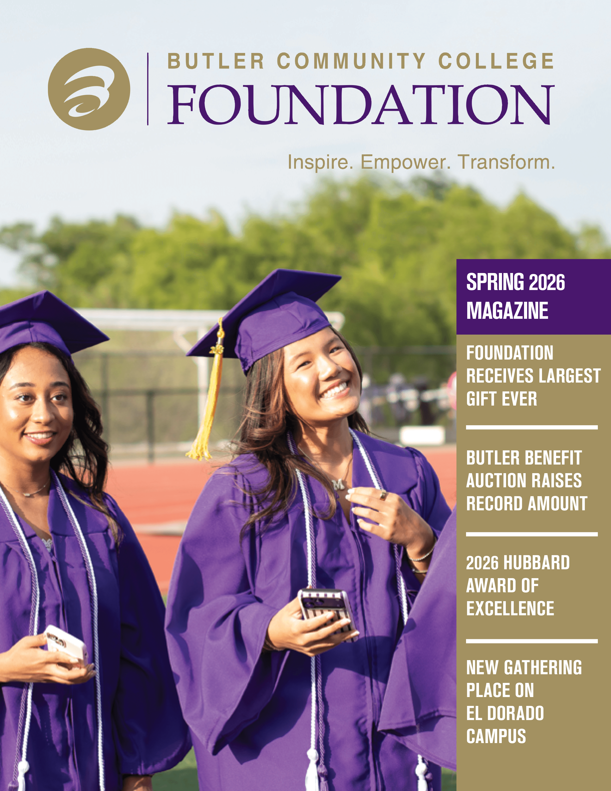 Cover of the Spring 2026 Foundation magazine