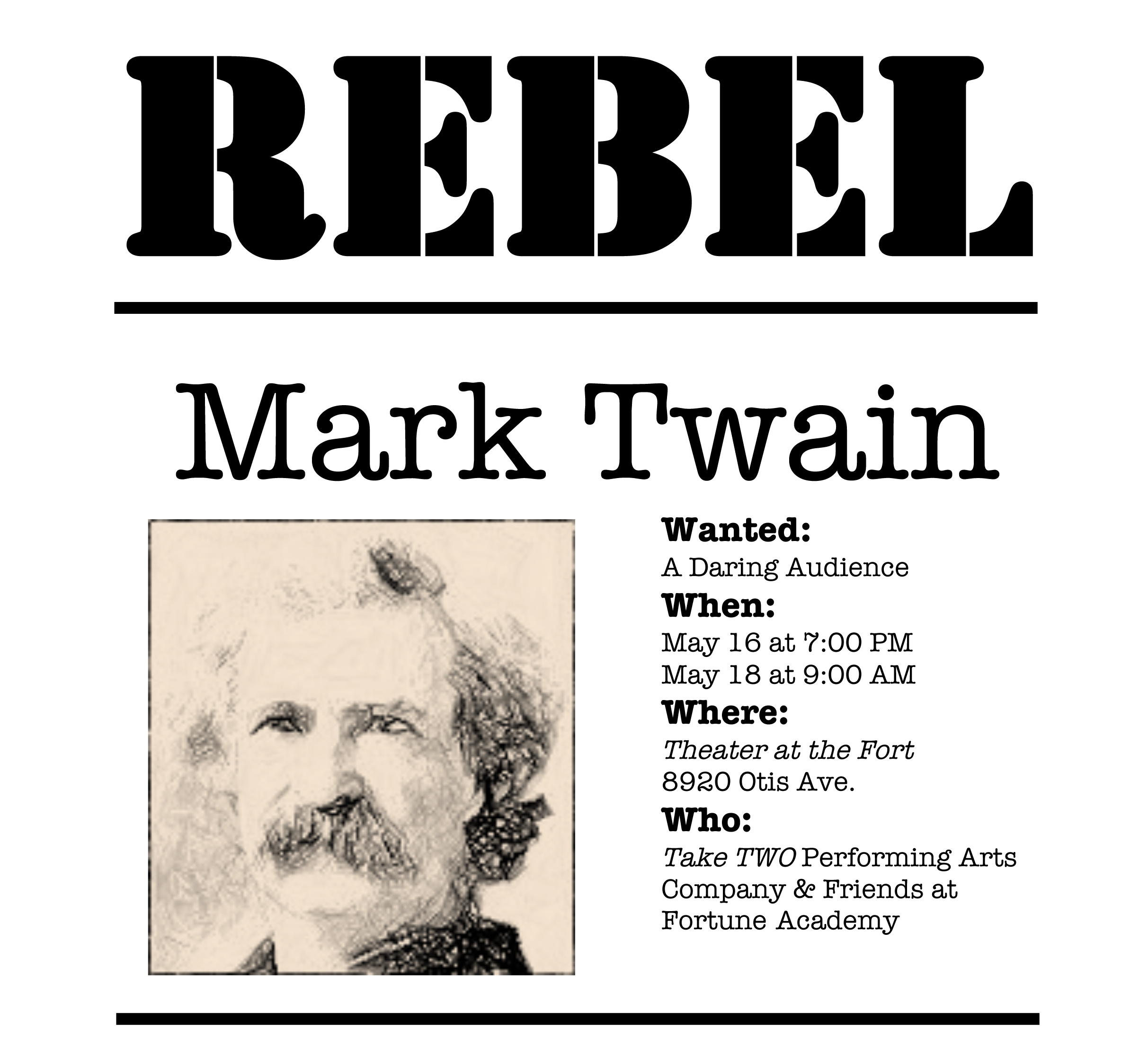 Fortune Academy: REBEL Mark Twain