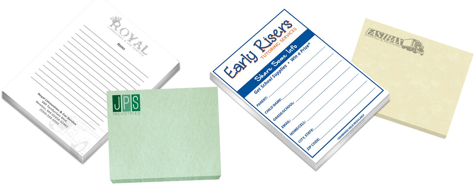 Custom Printed Notepads Branded Business Pads Minuteman Press
