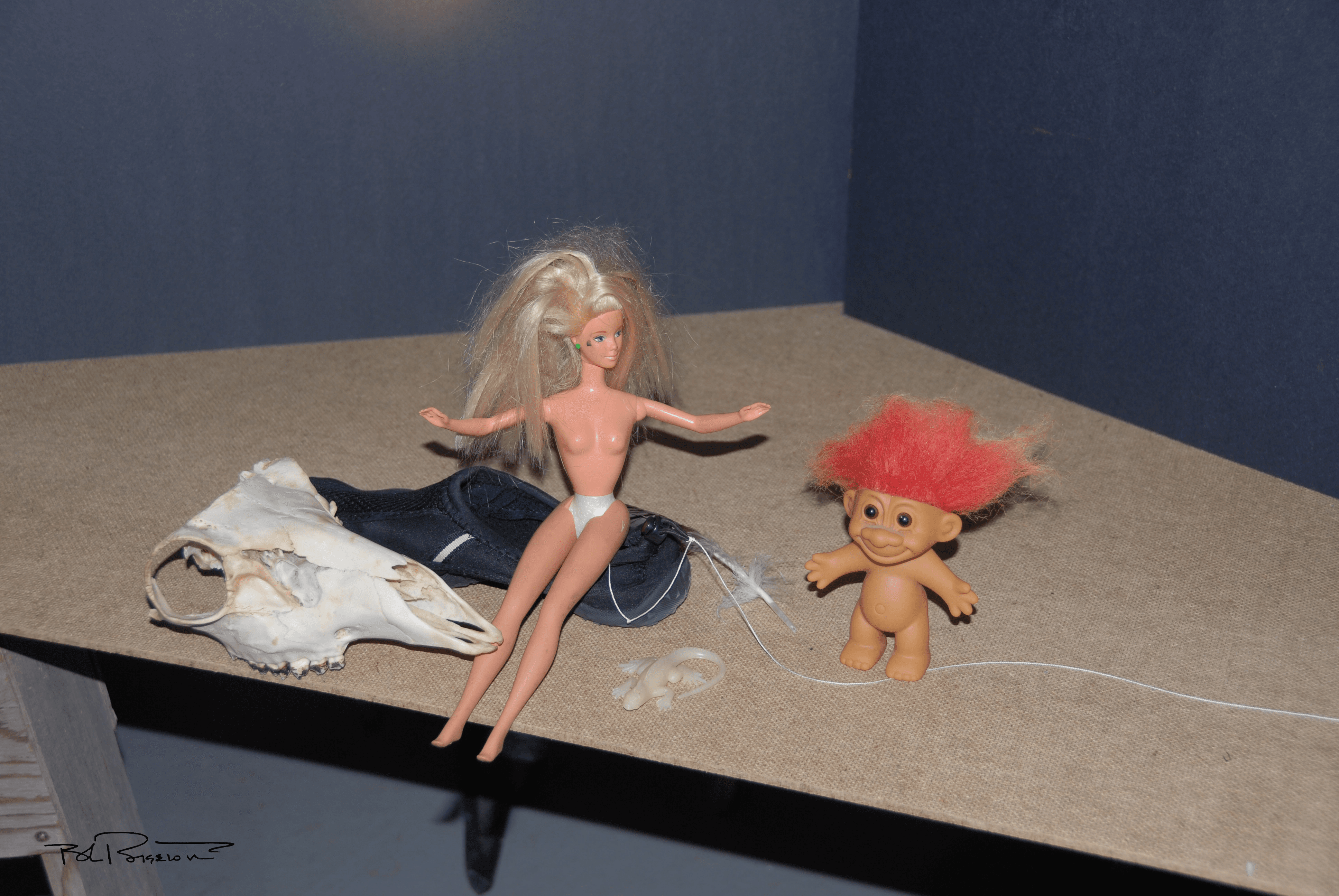 Barbie, Troll & Skull 1