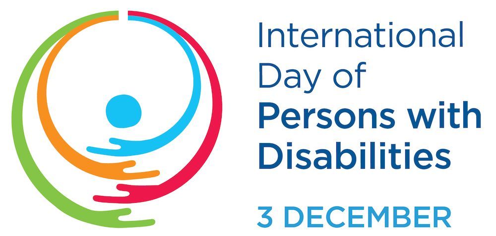 An image of text that says 'International Day of Persons with Disabilities 3 DECEMBER'