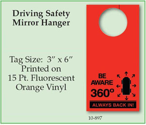Driving Safety Mirror Hanger