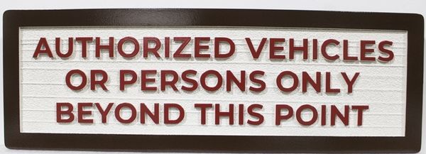 Custom Wood Street, Traffic and Parking Signs