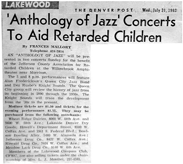 Anthology of Jazz Concerts to Aid R* Children (1963)