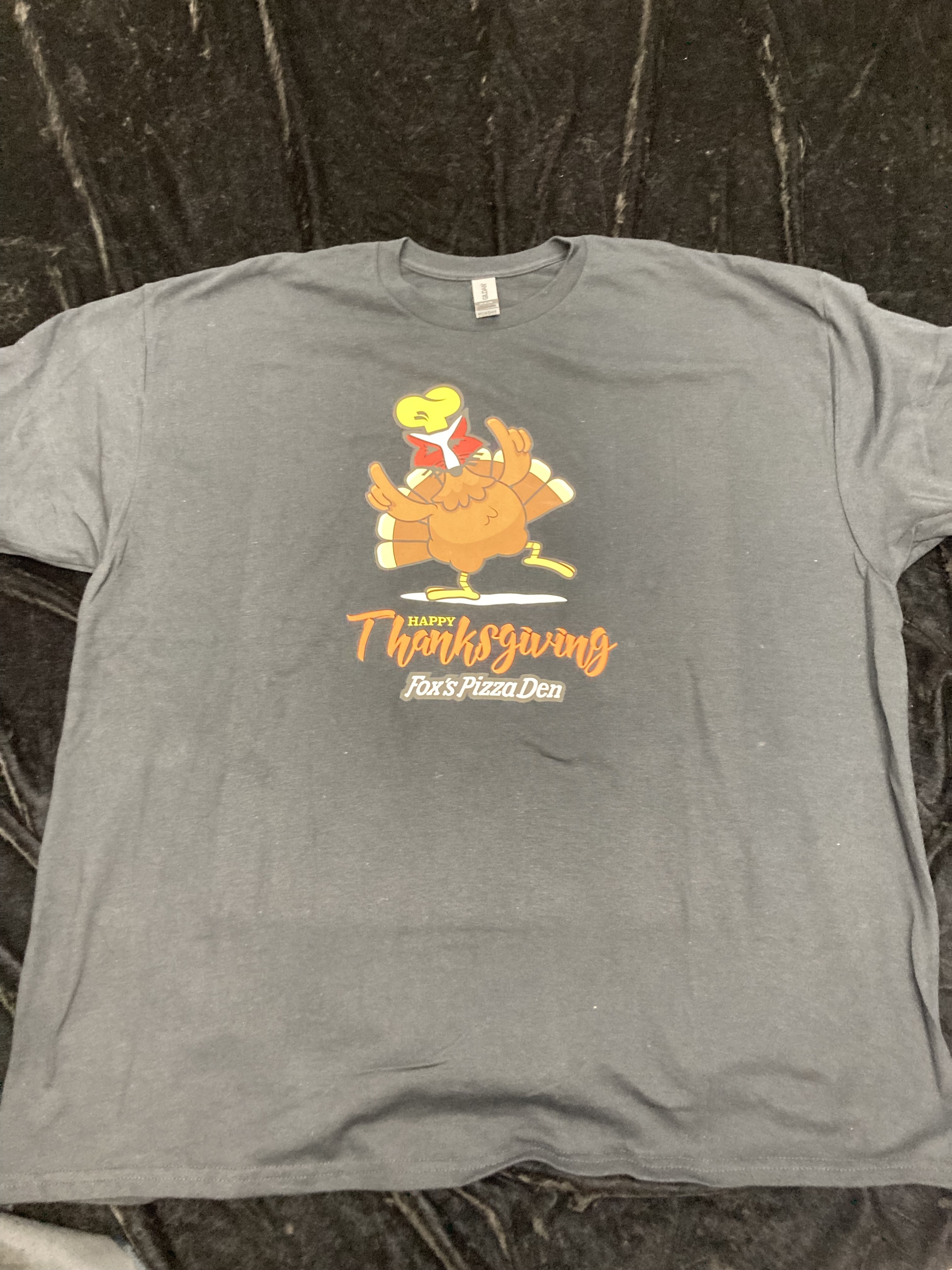 SALE 2024 Thanksgiving Logo - 2XL Black T-Shirt