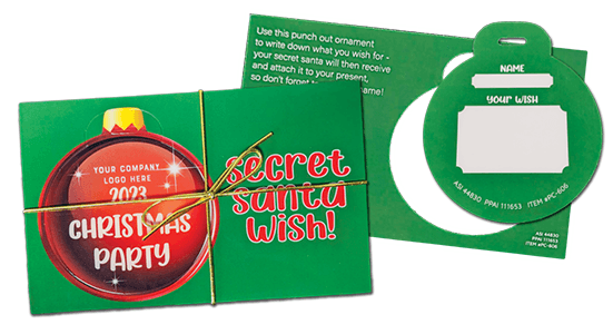 direct mail postcard punch out