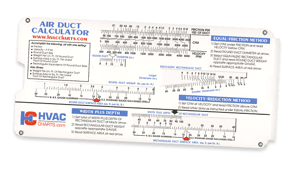 Air Duct Calculators