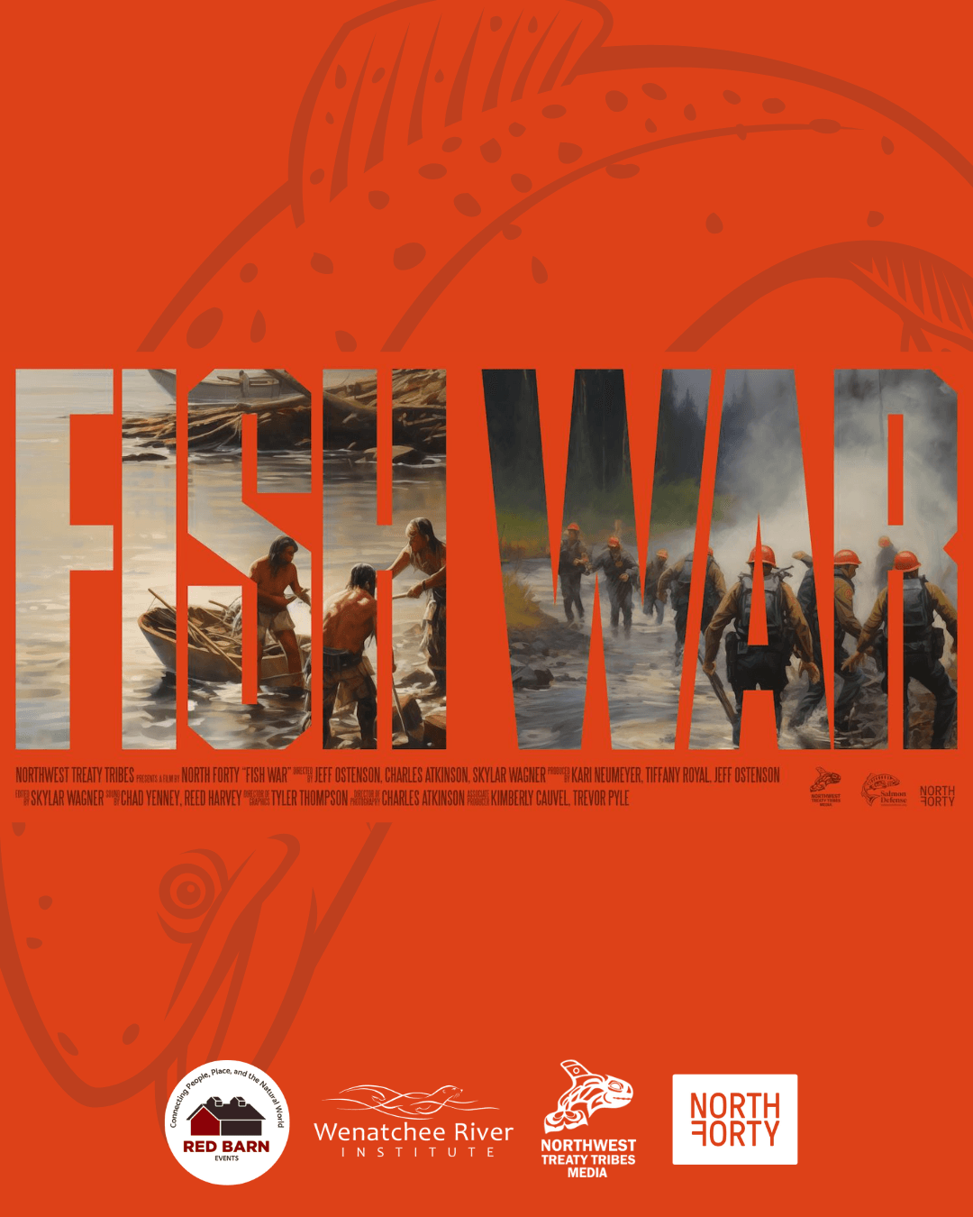 Promotional graphic for Fish War film