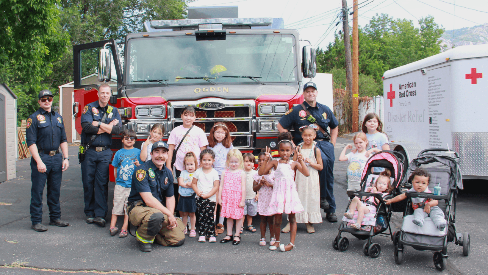 Our Learn with Playgroup families got a special visit.