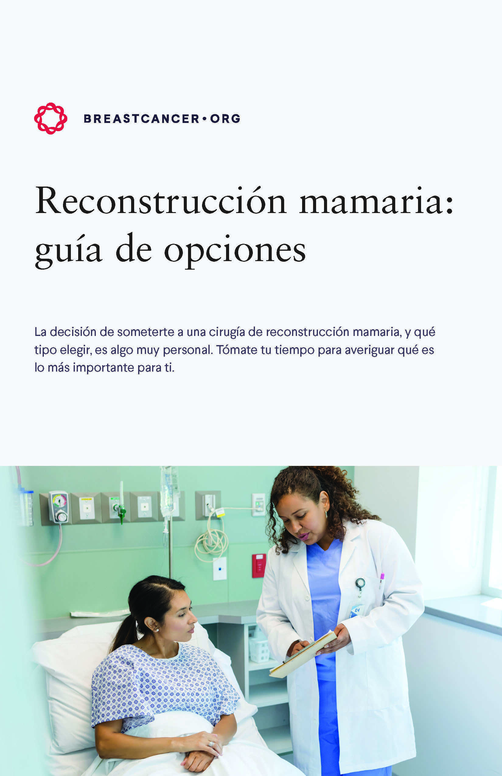 Breast Reconstruction: A Guide to Your Options (Spanish)
