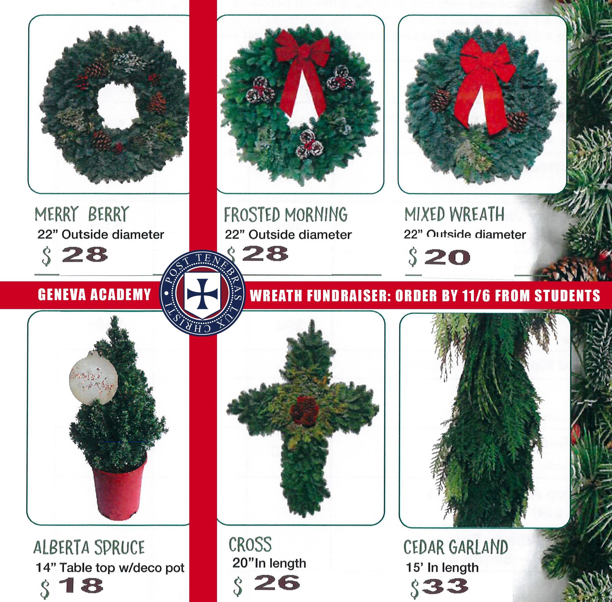 Wreath Orders Due
