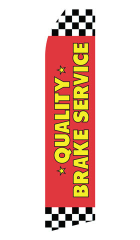 Quality Brake Service Flag