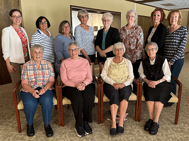 SBA Class of 1969 at the monastery