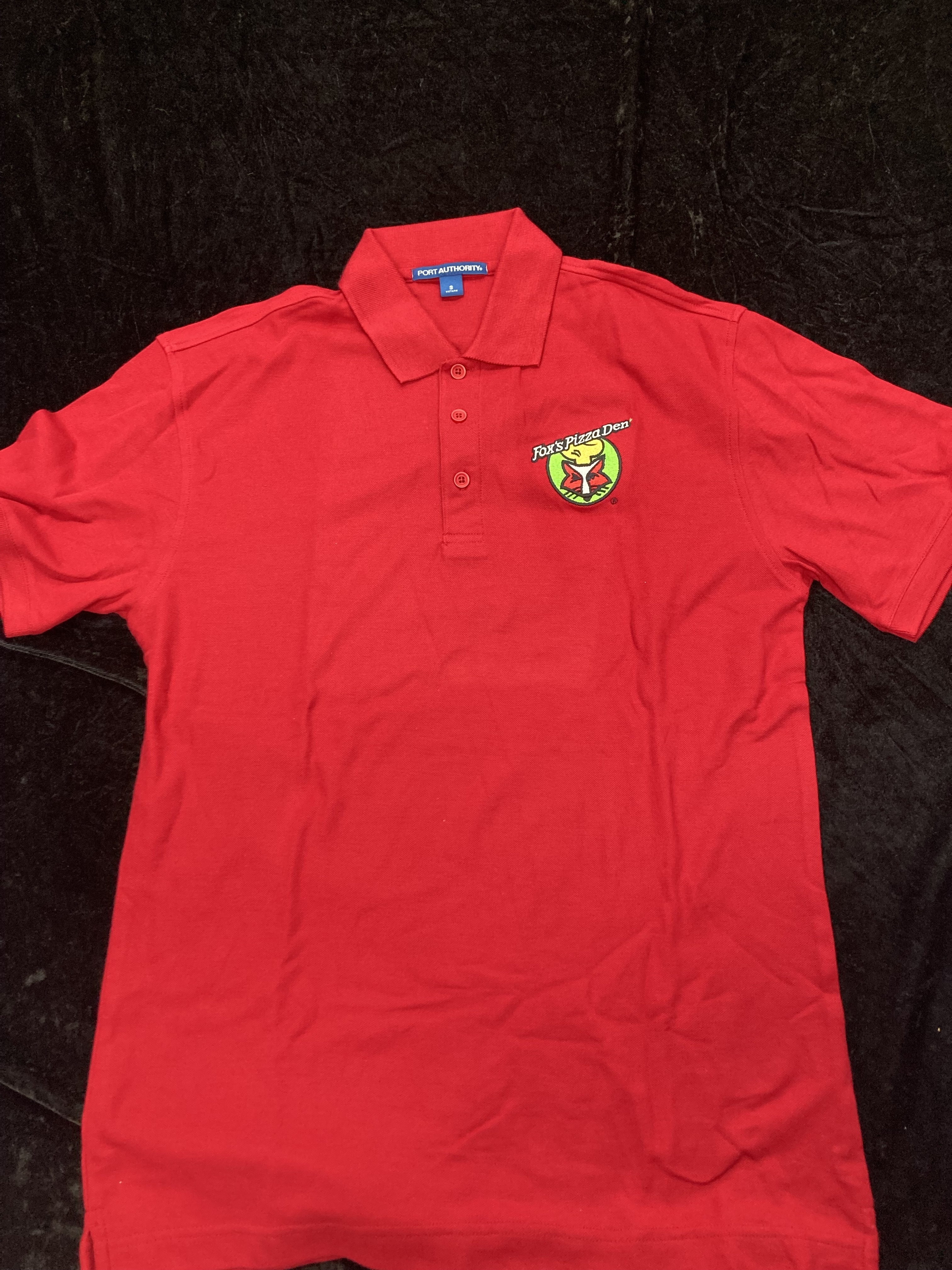 SALE Fox's Logo - Small Red Polo