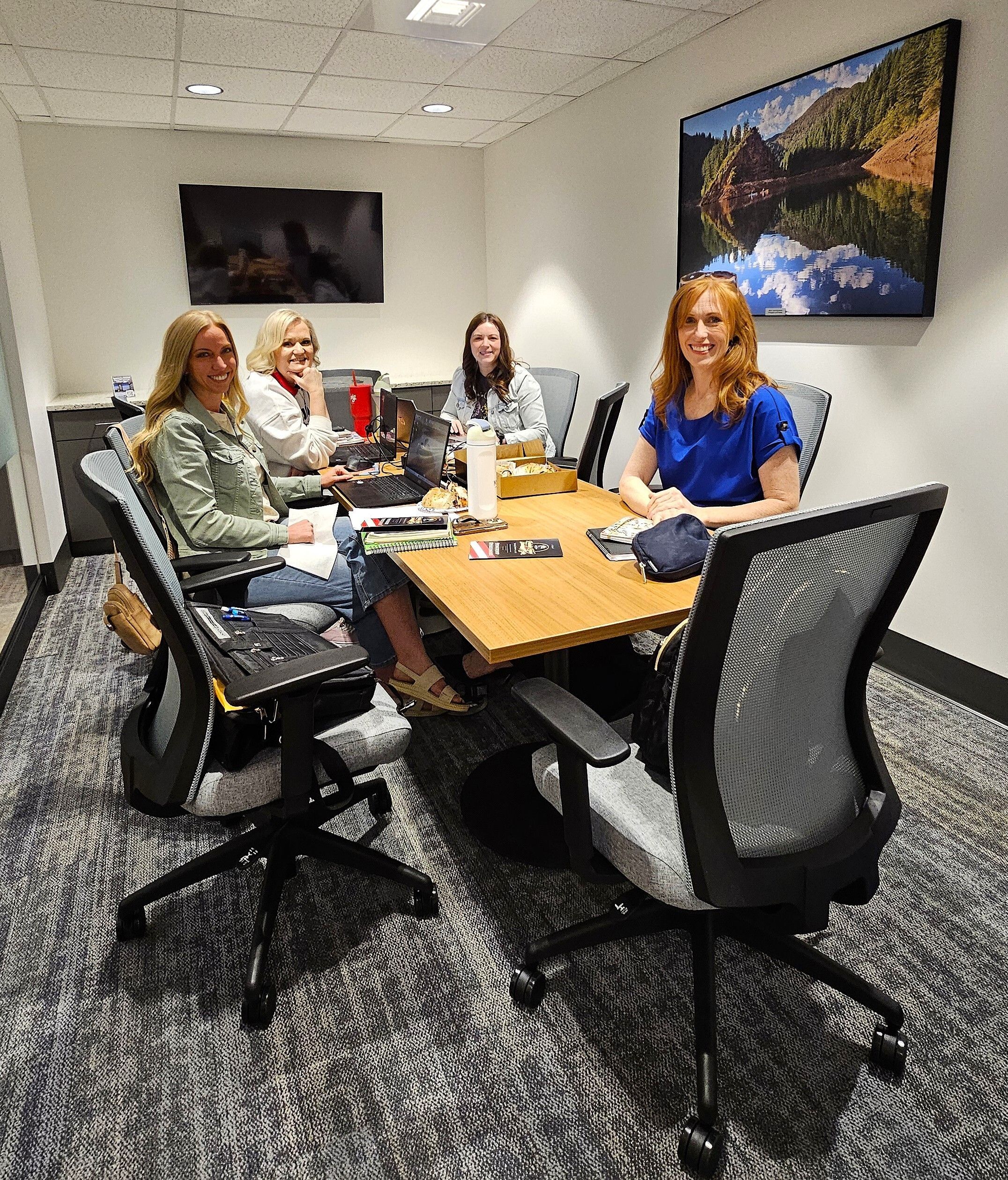 Image of the Behnken Nonprofit Learning Campus Weber County Meeting Room.