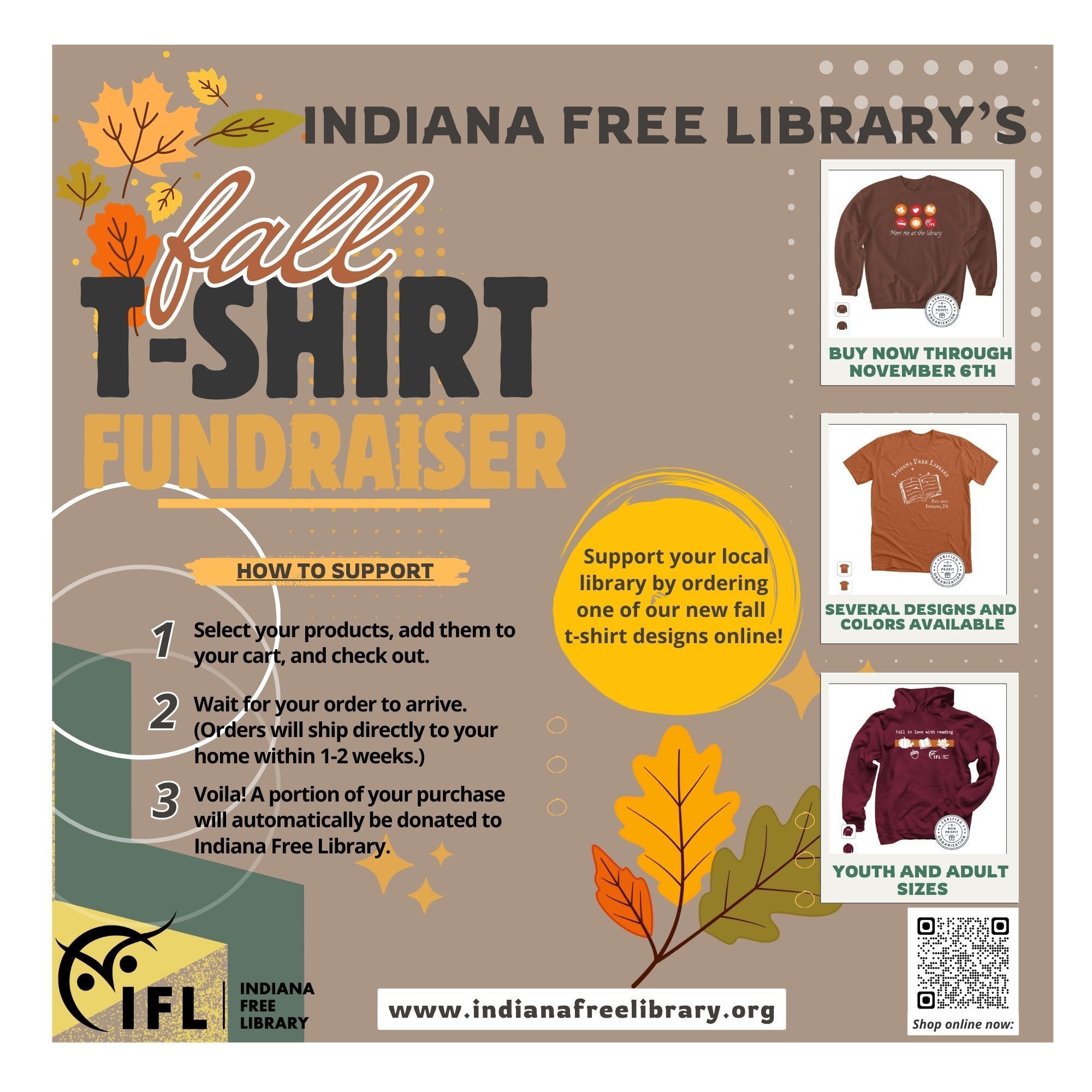 Fall t-shirt sale