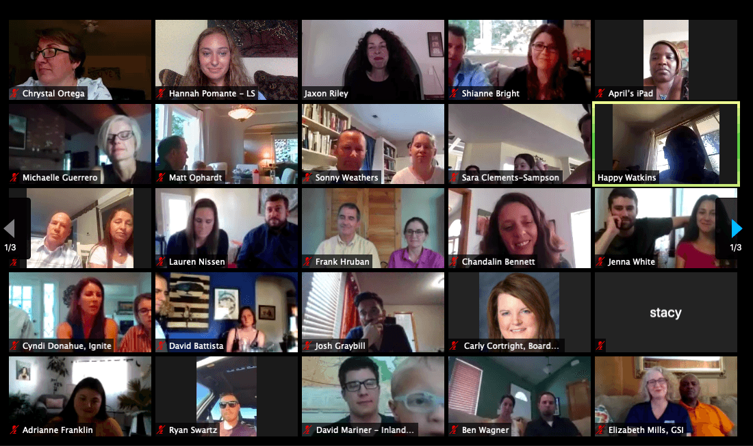 A group of people posing for a group photo