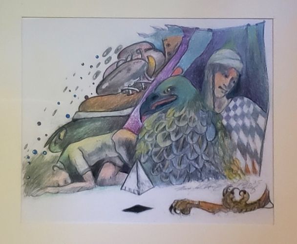 Mary Ida Henrikson - Harlequin, Harpy and Hiker 