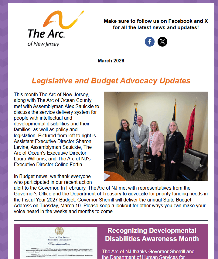 March 2026 E-Newsletter