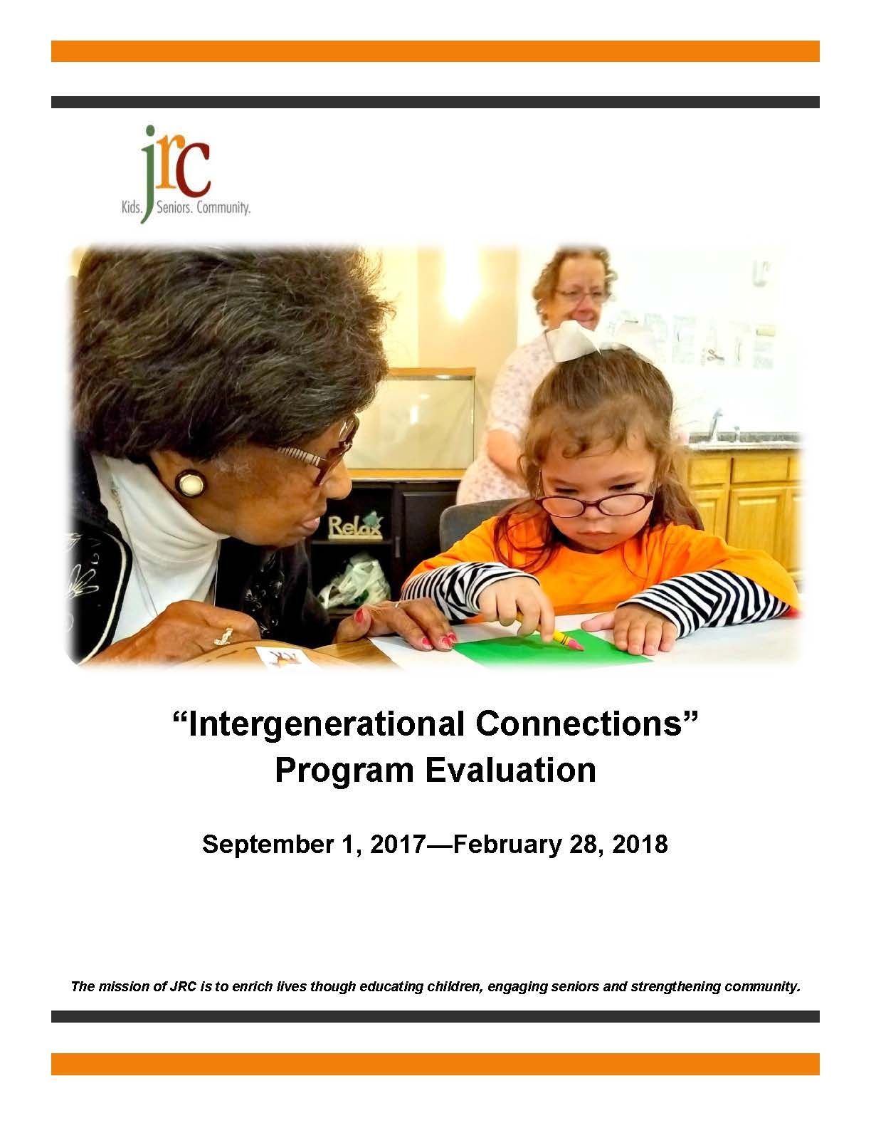 Intergenerational Connections Evaluation Report