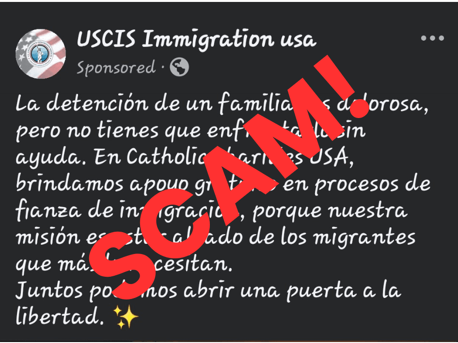 SCAM ALERT: Immigration Assistance Fraud