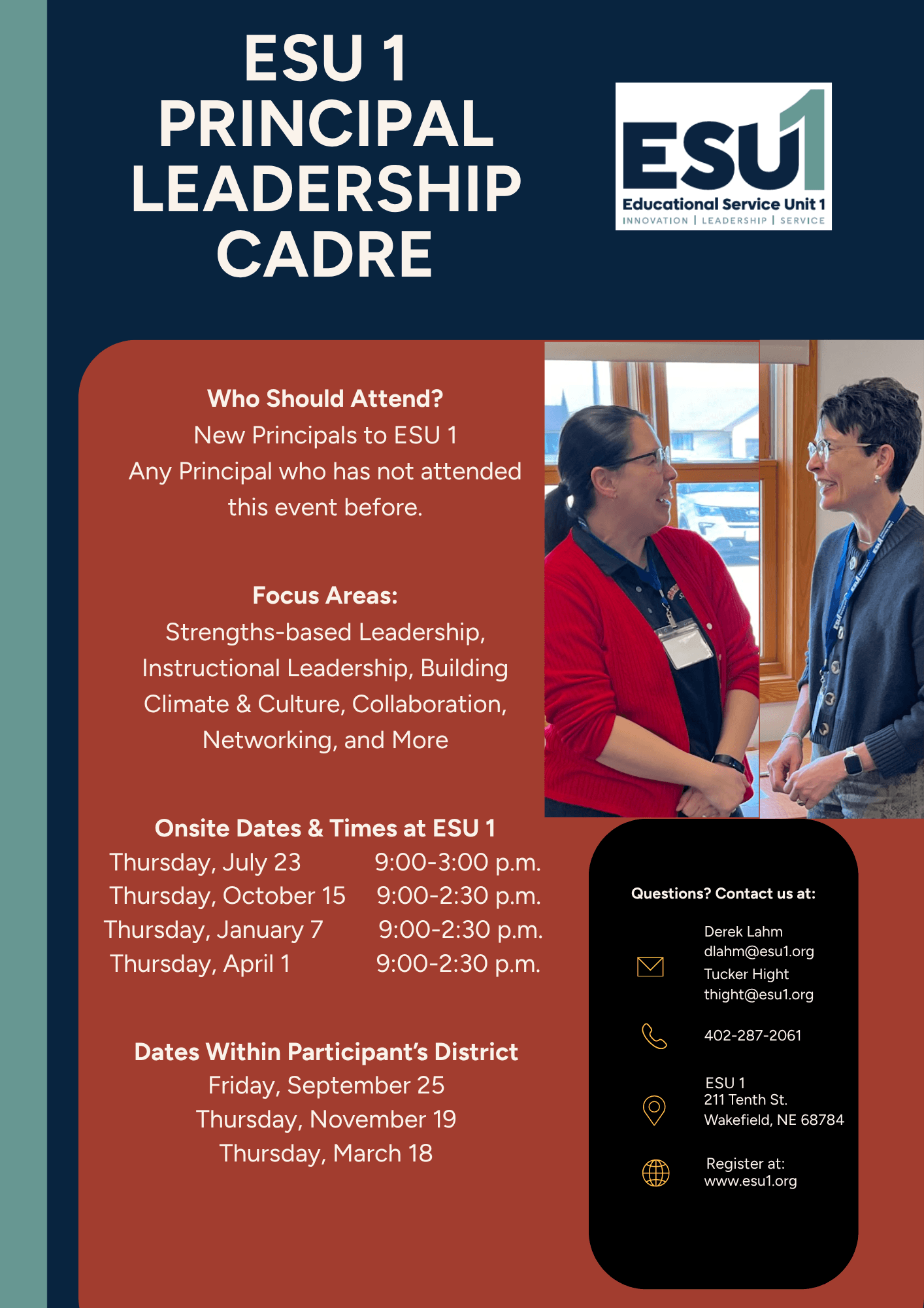 Leadership Cadre Flyer