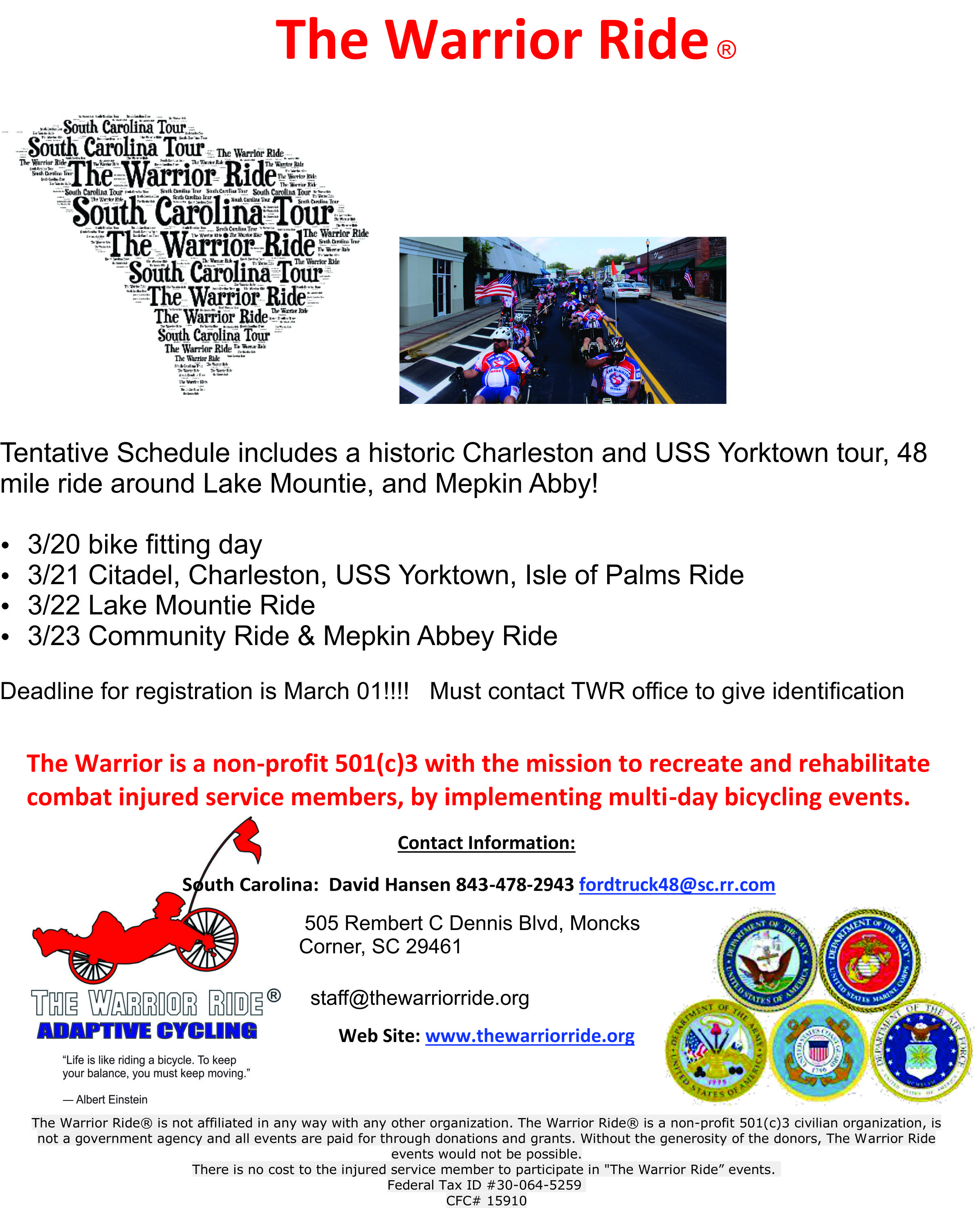 2019 SC Tour Charleston