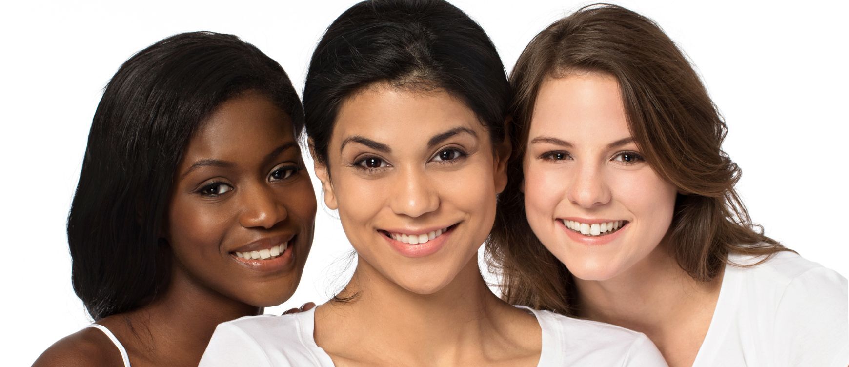 Three young women