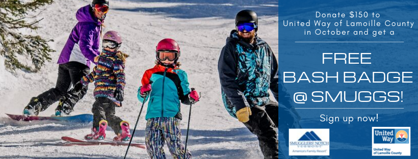 Smugglers' Notch Bash Badge Fundraiser