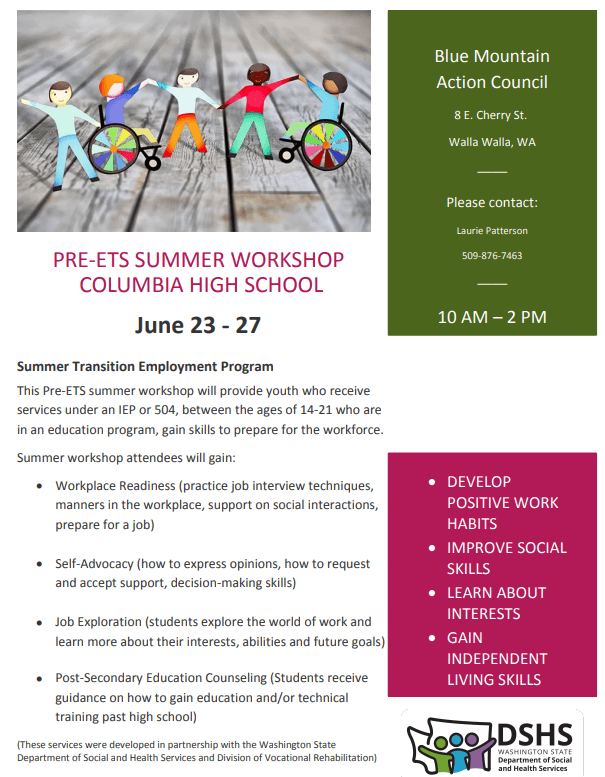BMAC Pre-ETS Summer Workshop Burbank (June 23-27)