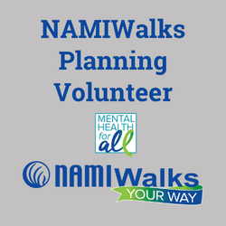 NAMIWalks Planning Volunteer 