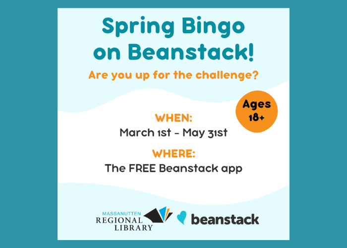 Join our adult Spring Bingo Challenge!