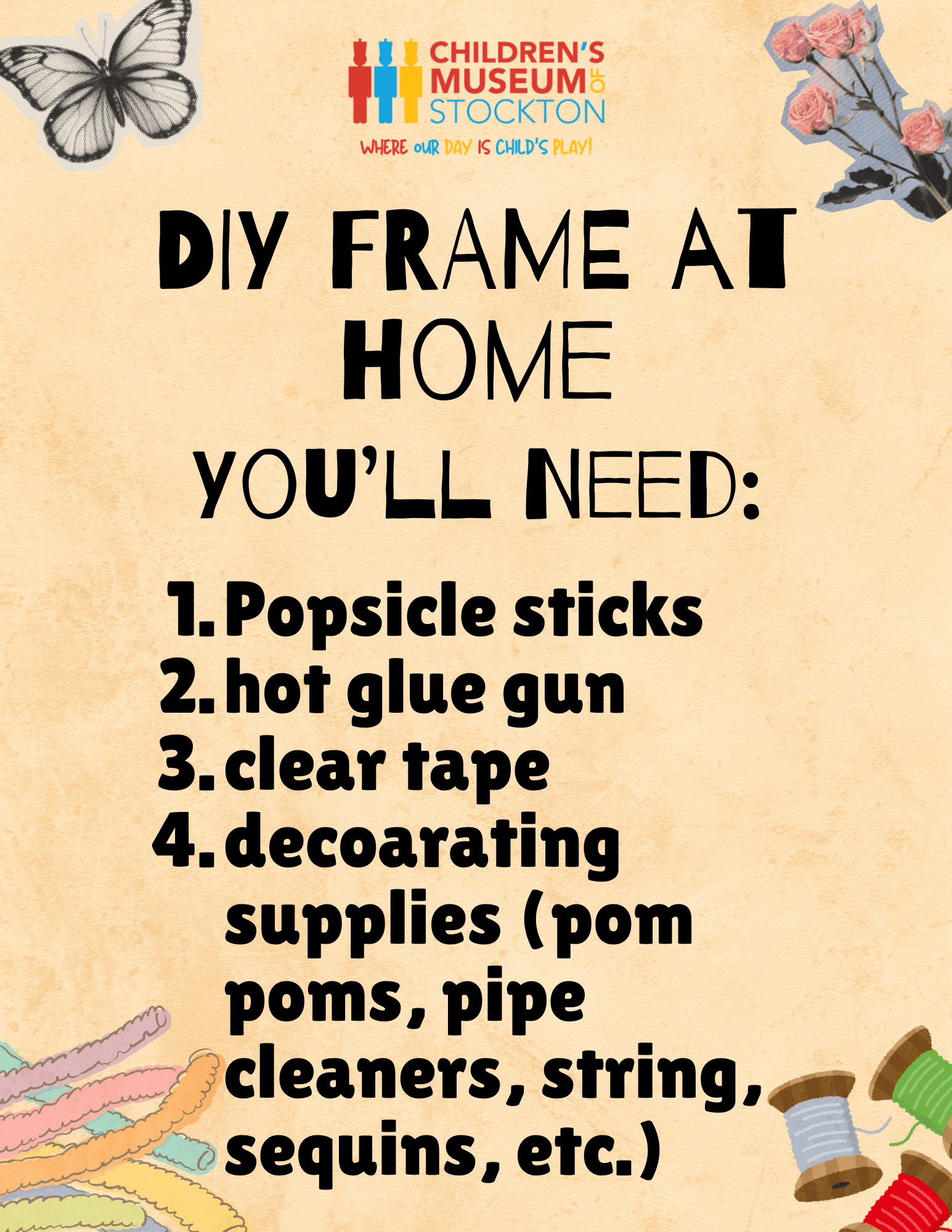 DIY frame materials