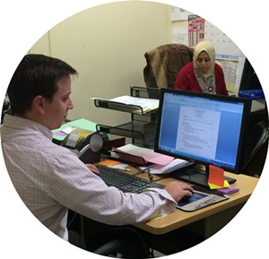 MJ Morgan group Volunteers with LSS/NCA Refugees