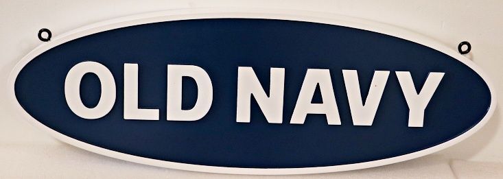 SA28484A - Carved and Sandblasted HDU Sign for "Old Navy"
