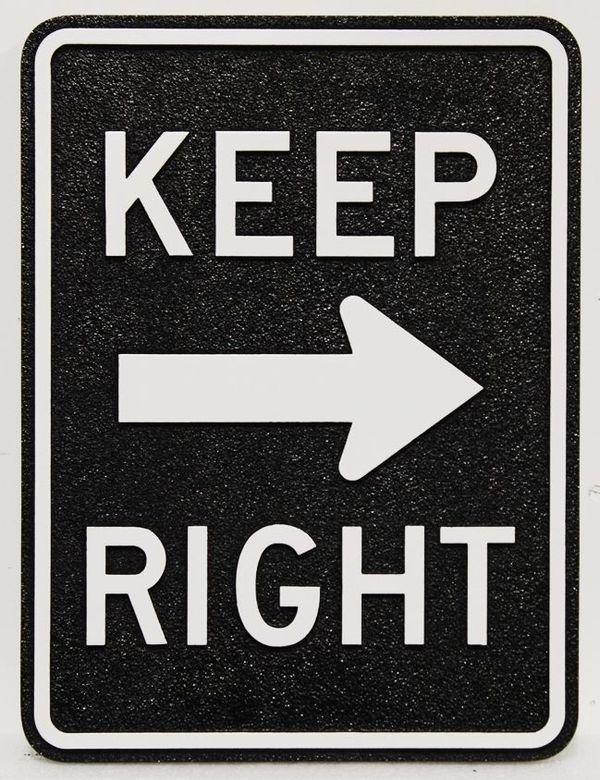Engraved Plastic Wood & HDPE Color-Core Rugged Outdoor Signs