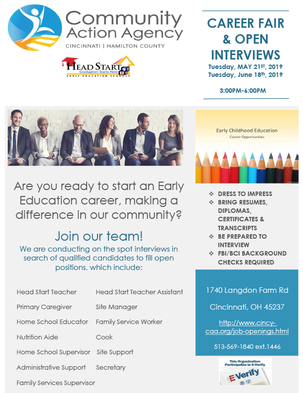 CAA: Career Fair & Open Interviews