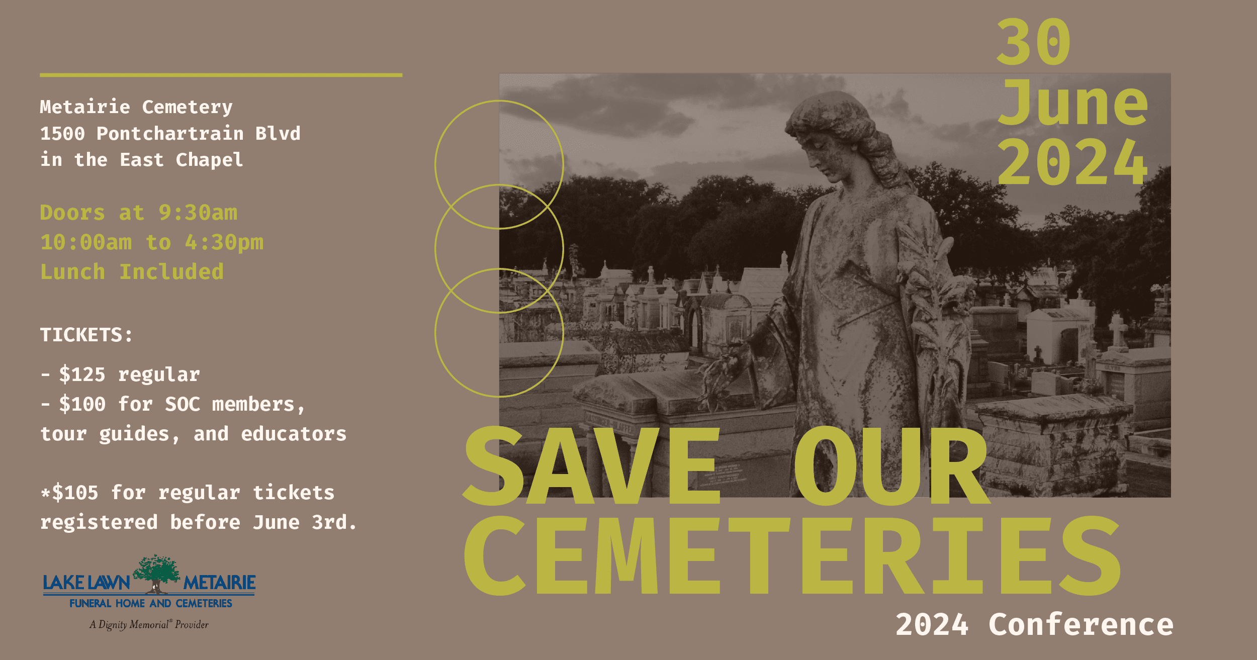 Save Our Cemeteries Conference