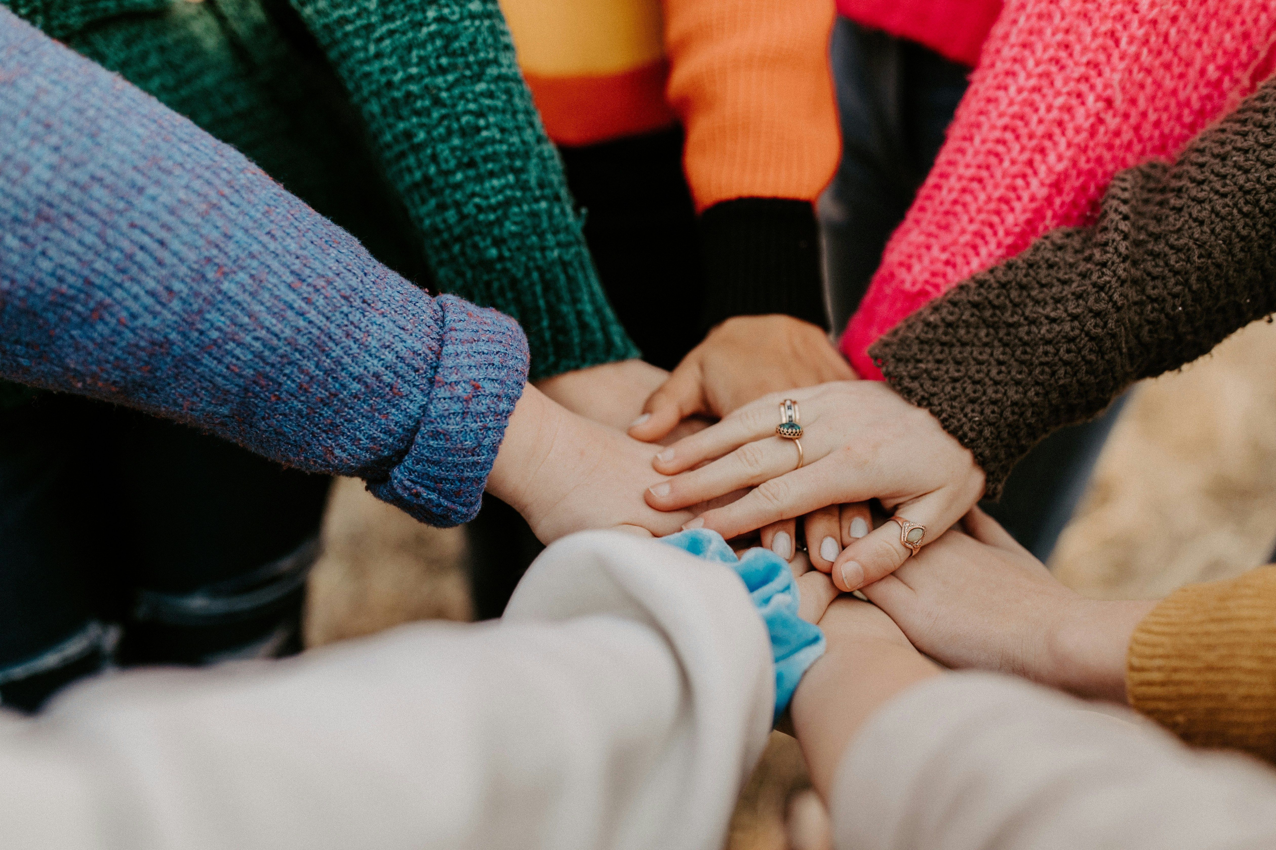 People holding Hands