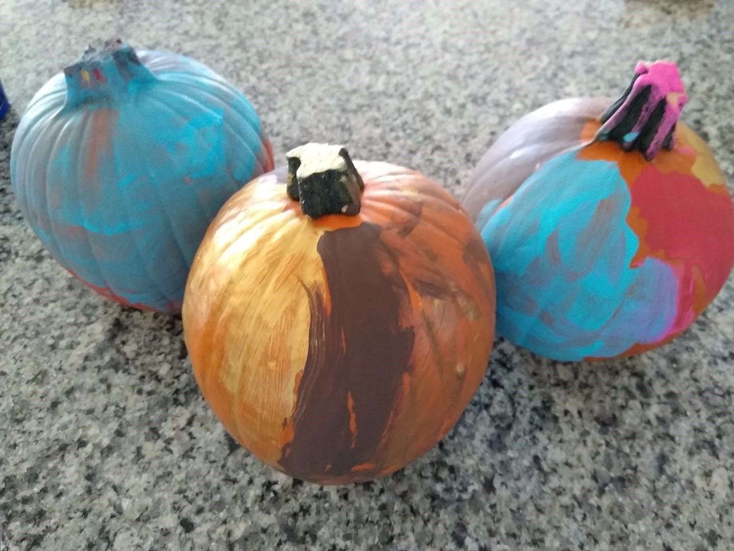 painted pumpkins