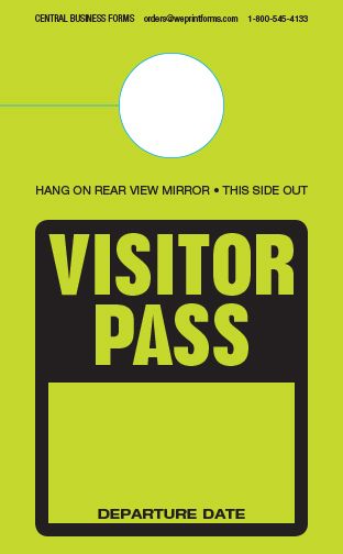 Visitor Pass