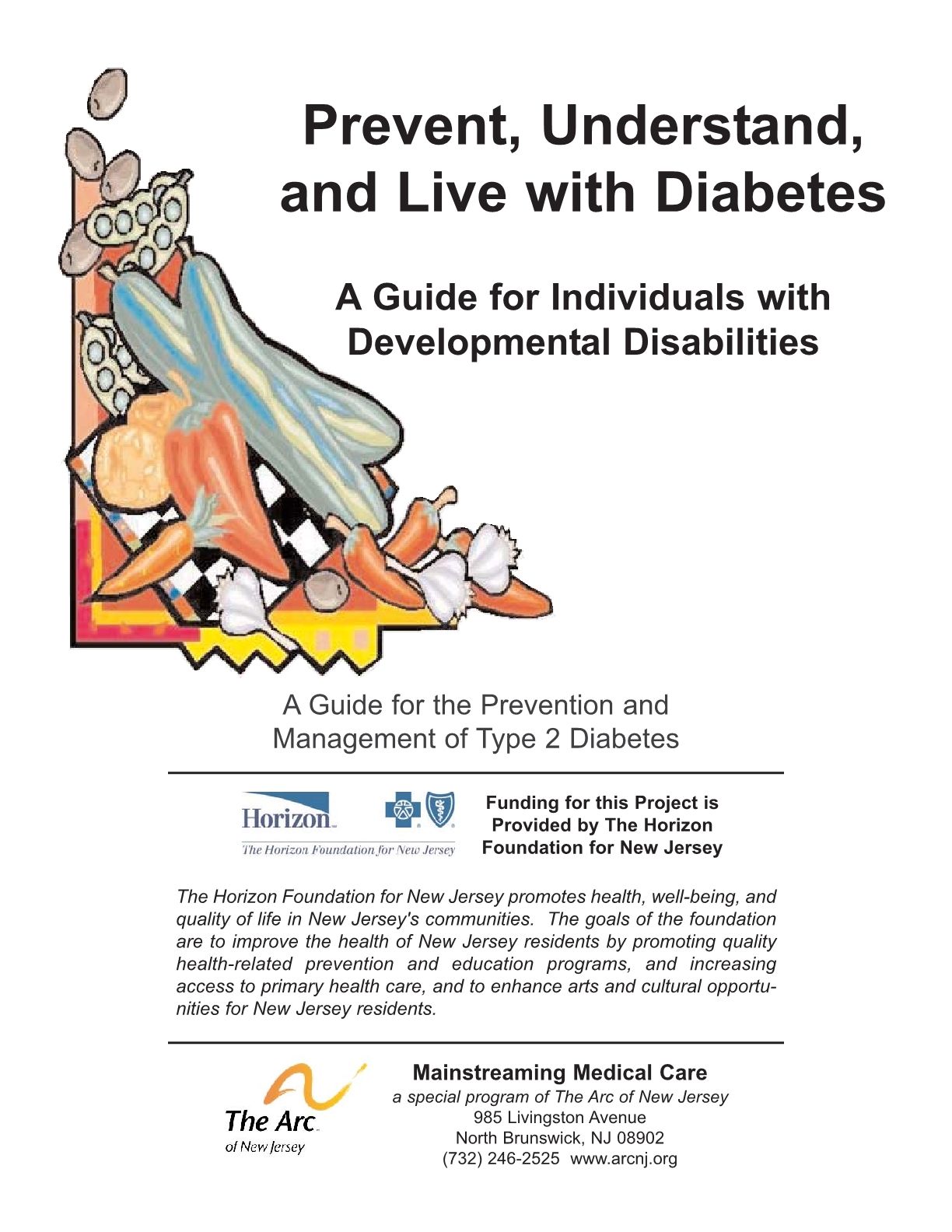 Prevent, Understand, and Live with Diabetes_A Guide for Individuals with Developmental Disabilities - English