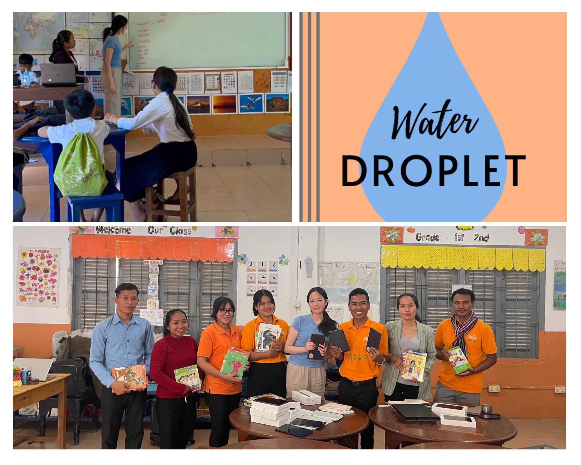 Jessie Jin's Water Droplet Brings ESL Listening Comprehension Programming and Technology Into Our Classrooms
